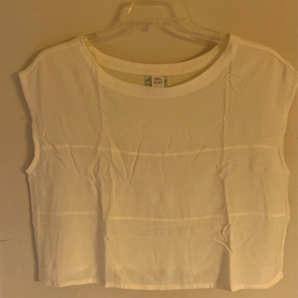 Anna’s Moroccan Design Cotton/Rayon blend crop top